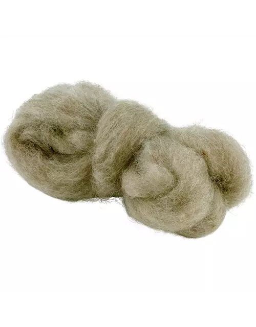 Woll Lunte, Ø 3,5 cm, beige