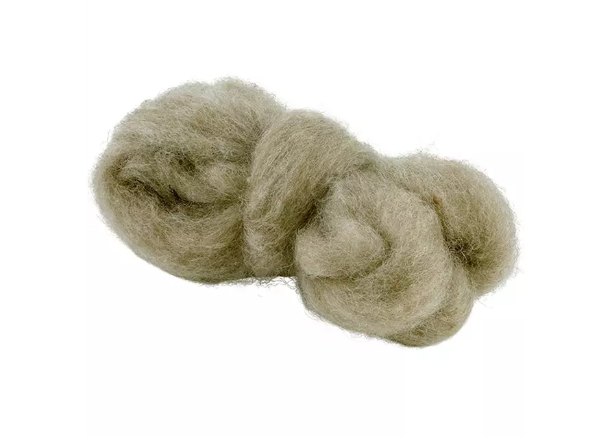 Woll Lunte, Ø 3,5 cm, beige