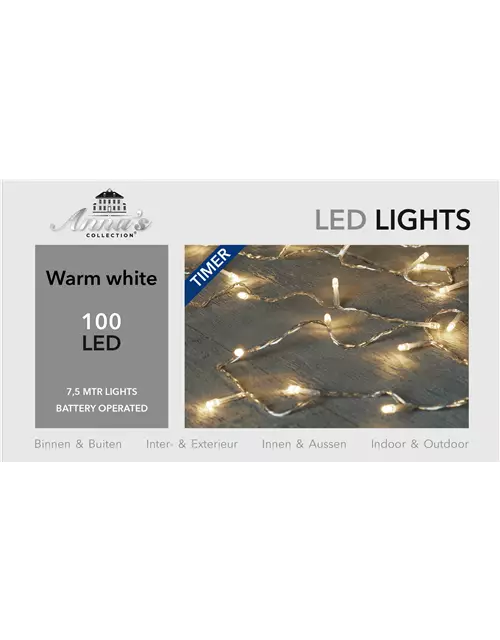 LED LIGHTS 100LIGHTS 7,5M warm-weiss