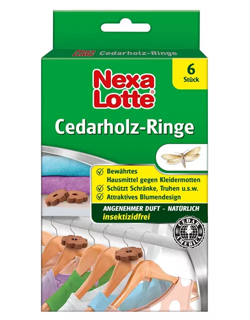 Nexa-Lotte Cedarholzringe