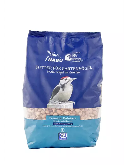 Wildvogel-Futter Premium Erdnüsse 2 kg