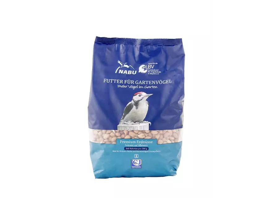 Wildvogel-Futter Premium Erdnüsse 2 kg