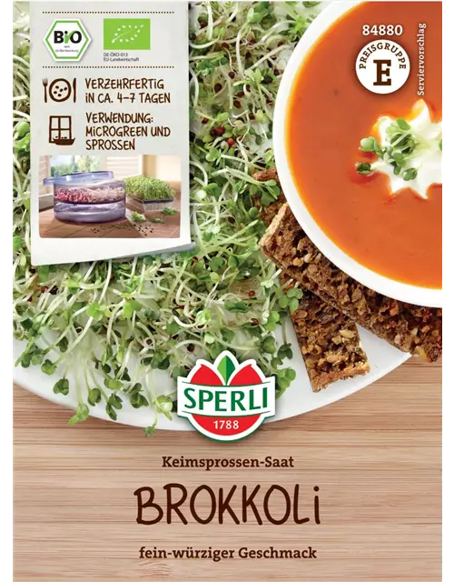 Bio Keimsprossen-Saat Brokkoli