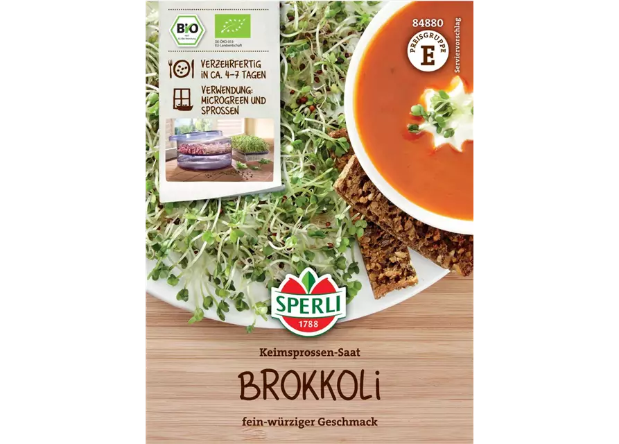 Bio Keimsprossen-Saat Brokkoli