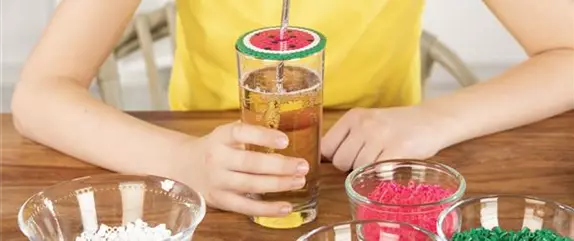 Bunte Abdeckung für coole Sommerdrinks