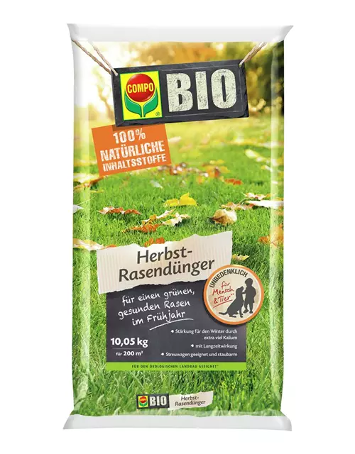 Compo Bio Herbst Rasendünger 10,05kg