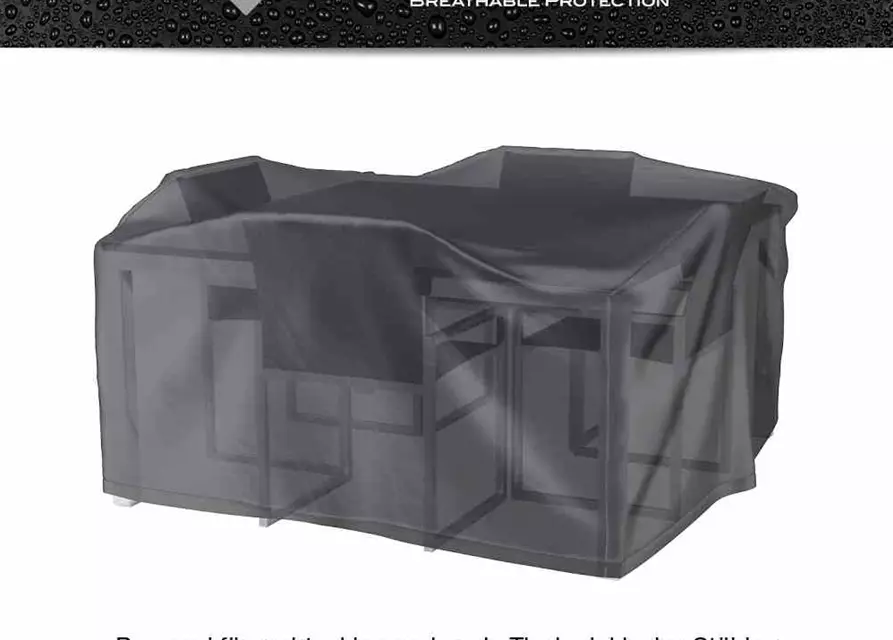 Aerocover Schutzhülle für Gartenmöbelset 160x150x85 cm