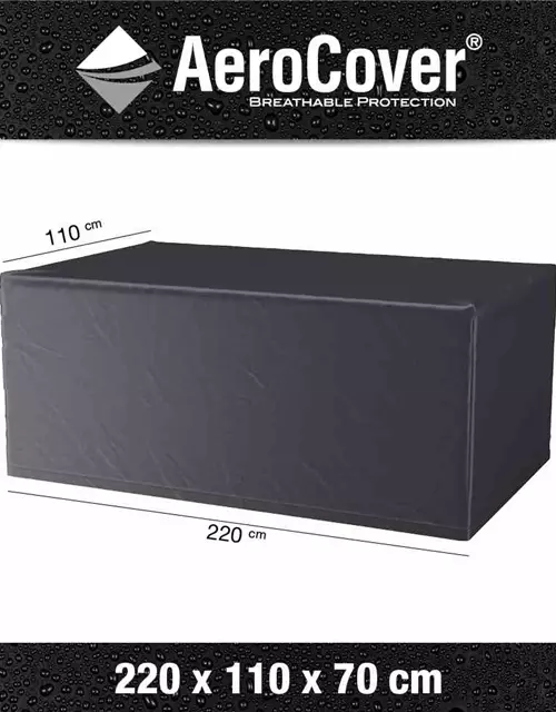 Aerocover Schutzhülle für Gartenmöbelset 220x110x70 cm