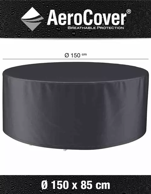 Aerocover Schutzhülle für Gartenmöbelset Ø150 x H85 cm