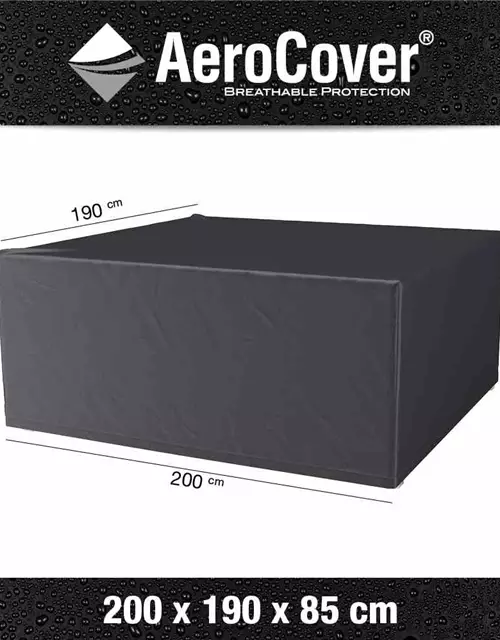 Aerocover Schutzhülle für Garten-Gruppe, 200 x 190 x H 85 cm