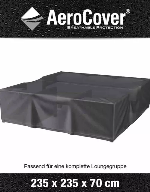 Aerocover Schutzhülle für Loungeset 235x235x70 cm