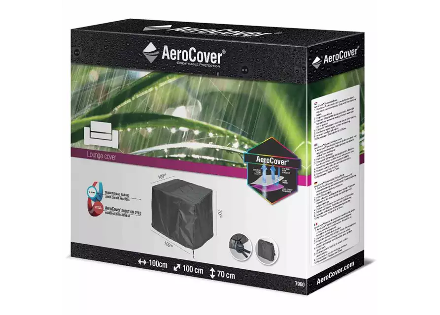 Aerocover Schutzhülle für Loungesessel 100x100xH70 cm