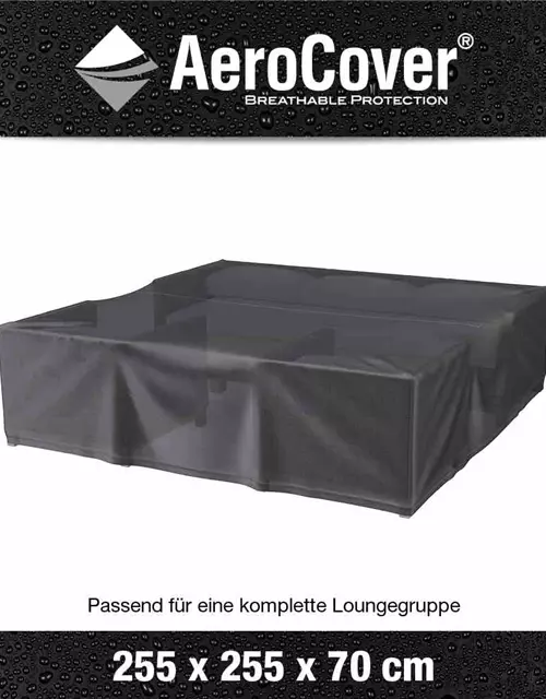 Aerocover Schutzhülle für Loungeset 255x255x70 cm