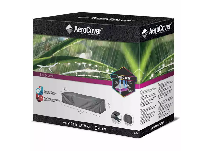 Aerocover Schutzhülle für Liege 210x75x40 cm