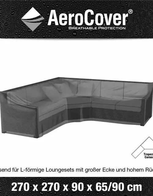 Aerocover Schutzhülle für Loungeset 270x270x90 cm