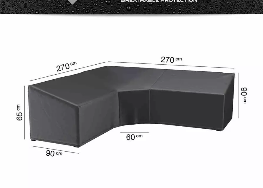 Aerocover Schutzhülle für Loungeset 270x270x90 cm