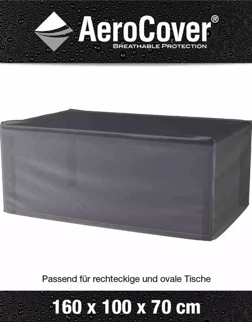 Aerocover Schutzhülle für Gartentisch 160x100xH70 cm