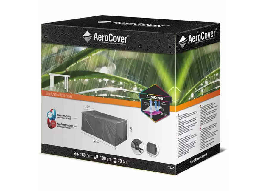 Aerocover Schutzhülle für Gartentisch 160x100xH70 cm