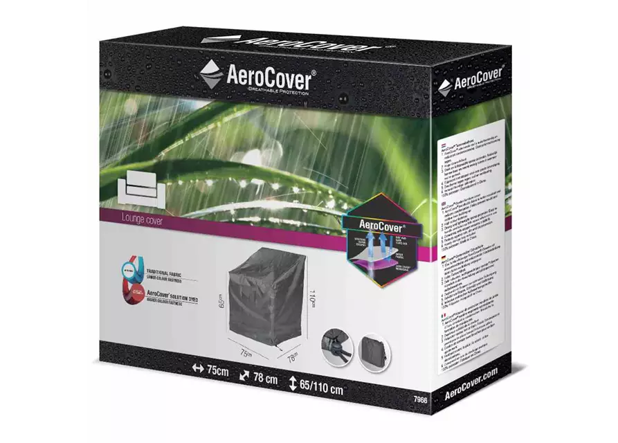 Aerocover Schutzhülle für Loungesessel 75x78x65/110 cm