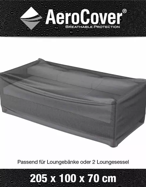 Aerocover Schutzhülle für Loungebank 205x100xH70 cm