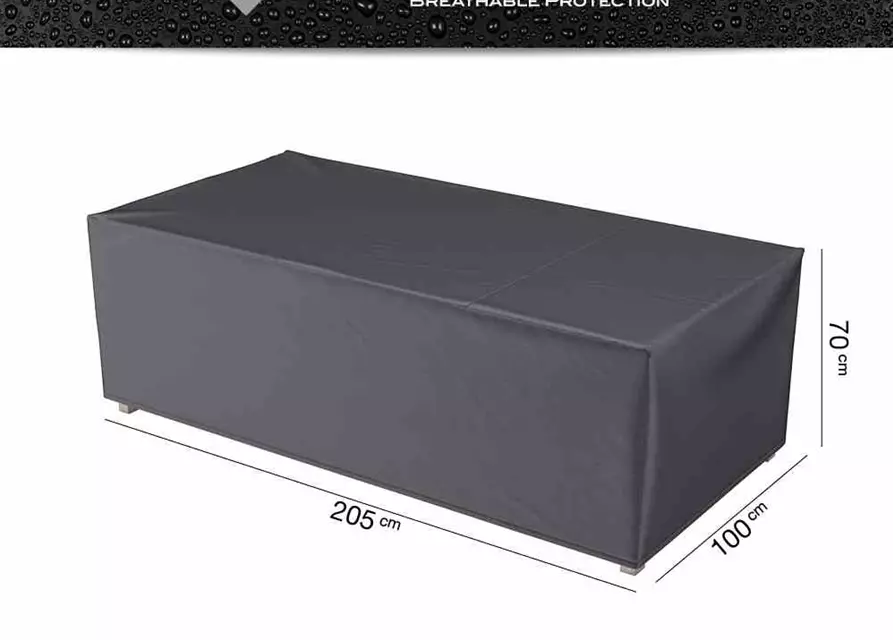 Aerocover Schutzhülle für Loungebank 205x100xH70 cm