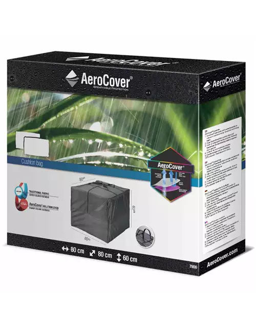 Aerocover Tagetasche für Kissen 80x80 cm