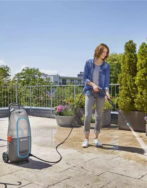 Gardena Akku-Hochdruckreiniger AquaClean Li 40/60 Set