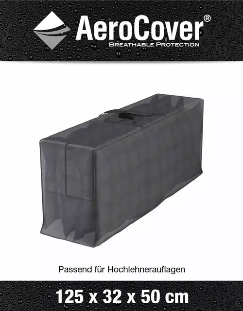 Aerocover Tragetasche für Auflagen 125x32x50cm