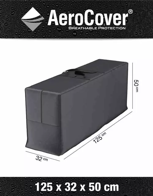 Aerocover Tragetasche für Auflagen 125x32x50cm