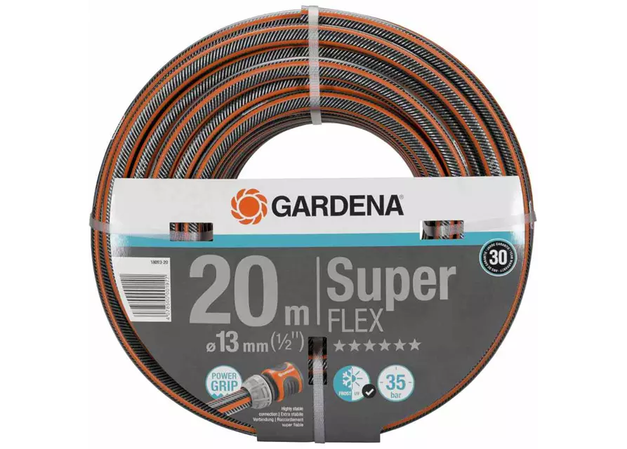 Gardena Premium SuperFlex Schlauch 13 mm (1/2") 20 m ohne Systemteile