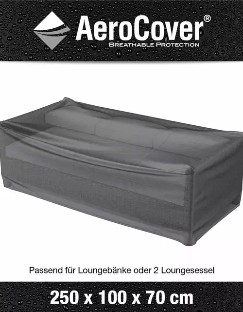 Aerocover Schutzhülle für Loungebank 250x100xH70 cm