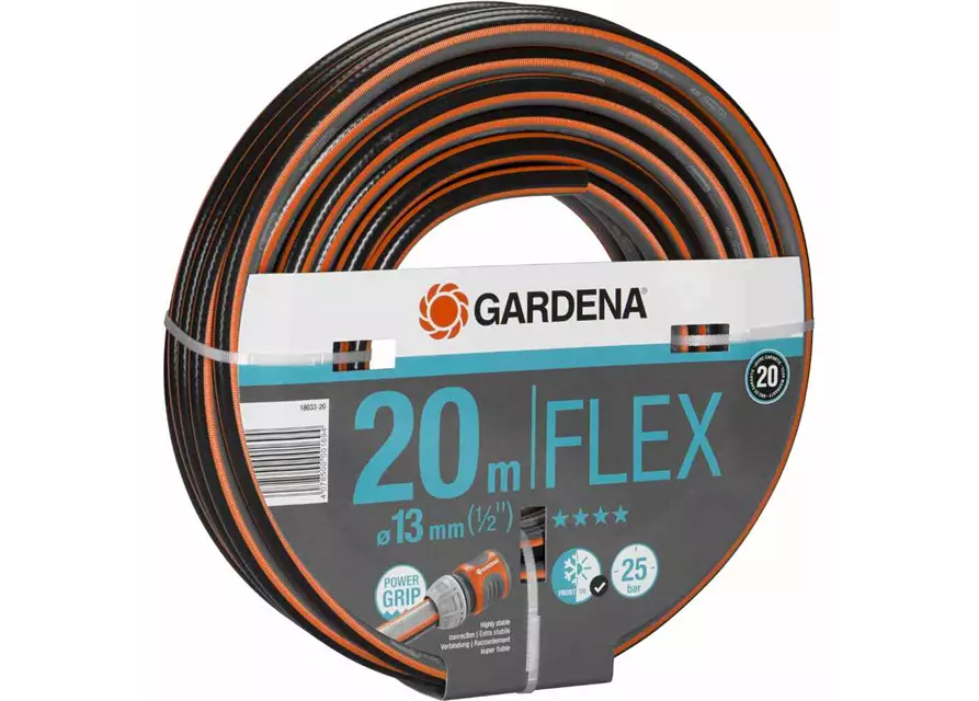 Gardena Gartenschlauch Comfort Flex 13 mm (1/2") 20 m mit PowerGrip bis 25 bar