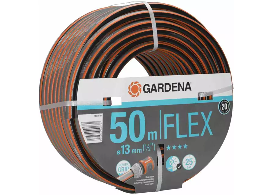 Gardena Gartenschlauch Comfort Flex 13 mm (1/2") 50 m mit PowerGrip bis 25 bar