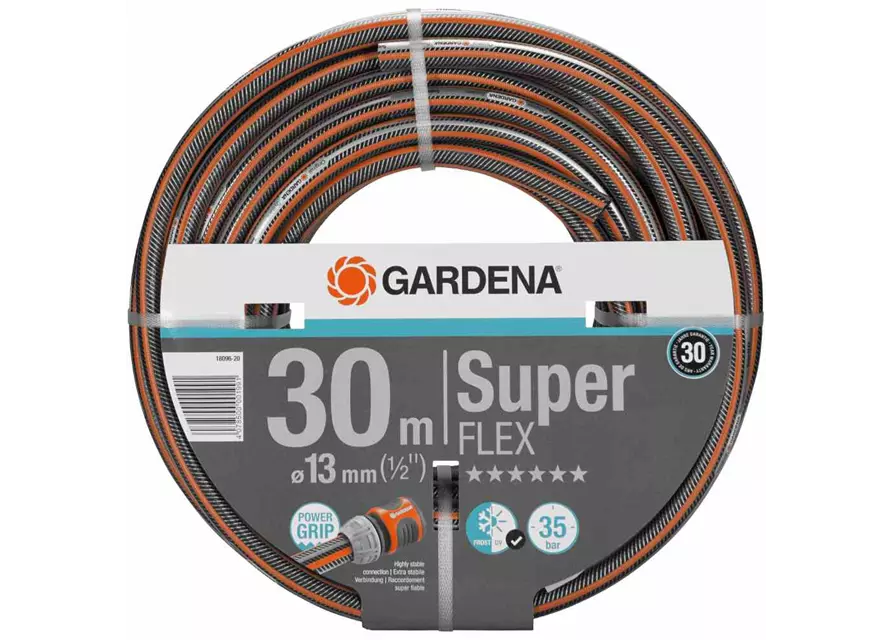 Gardena Premium SuperFlex Schlauch 13 mm (1/2") 30 m ohne Systemteile