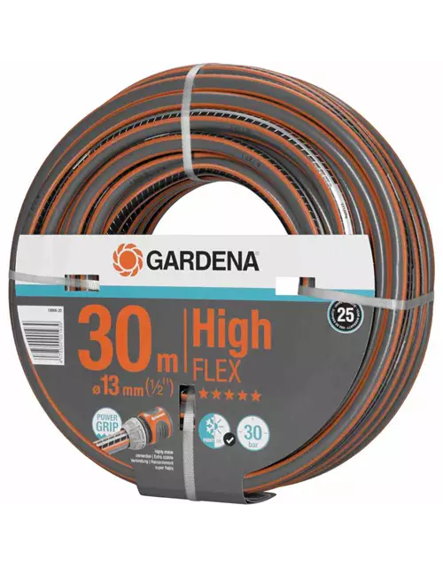 Gardena Gartenschlauch Comfort HighFlex 13 mm (1/2") 30 m mit PowerGrip 30 bar