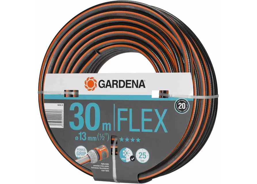 Gardena Gartenschlauch Comfort Flex 13 mm (1/2") 30 m mit PowerGrip bis 25 bar