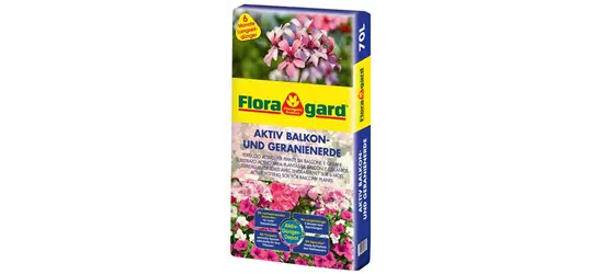 Floragard Aktiv Balkon- und Geranienerde 70l