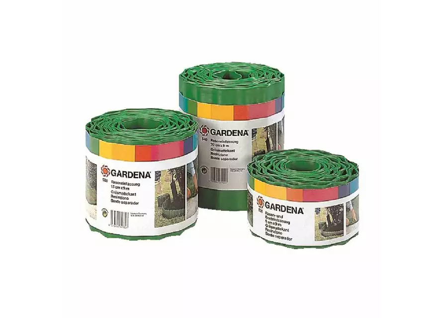 Gardena Raseneinfassung Rolle 15 cm x 9 m Kunststoff Grün