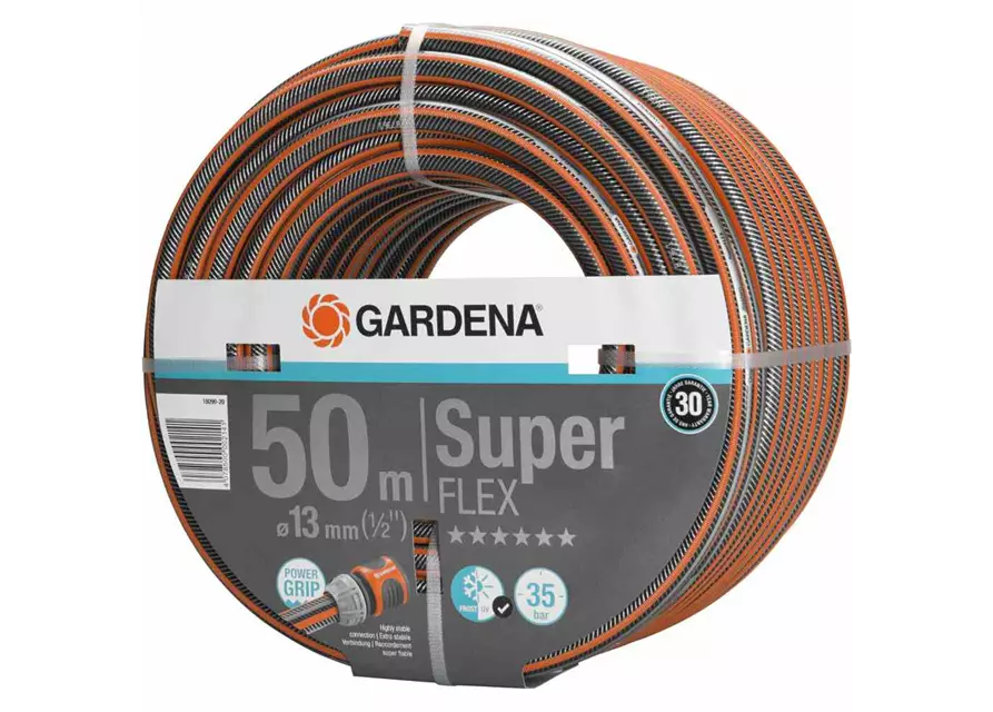 Gardena Premium SuperFlex Schlauch 13 mm (1/2") 50 m ohne Systemteile