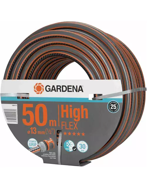 Gardena Gartenschlauch Comfort HighFlex 13 mm (1/2") 50 m mit PowerGrip 30 bar