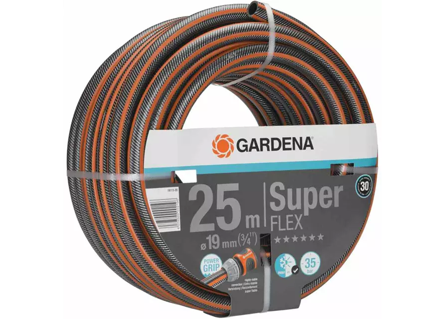 Gardena Premium SuperFlex Schlauch 19 mm (3/4") 25 m ohne Systemteile