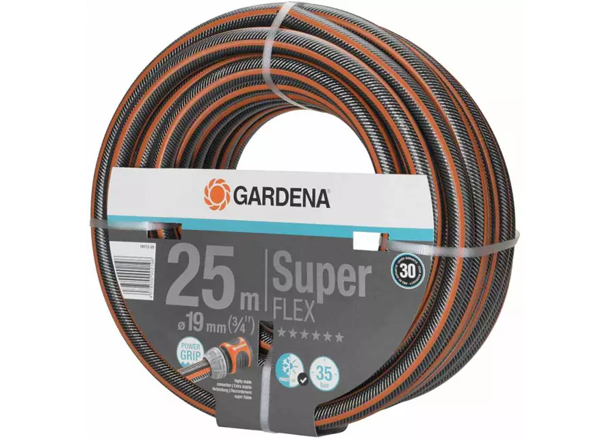 Gardena Premium SuperFlex Schlauch 19 mm (3/4") 25 m ohne Systemteile