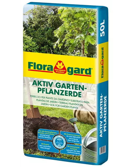 Floragard Aktiv-Gartenpflanzerde 