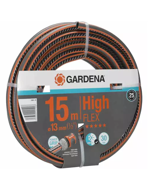 Gardena Gartenschlauch Comfort HighFlex 13 mm (1/2") 15 m mit PowerGrip 30 bar