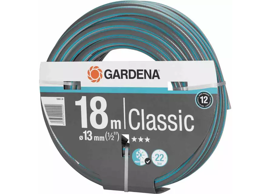 Gardena Classic Schlauch ohne Systemteile 13mm 18 m (1/2"), 18 m 