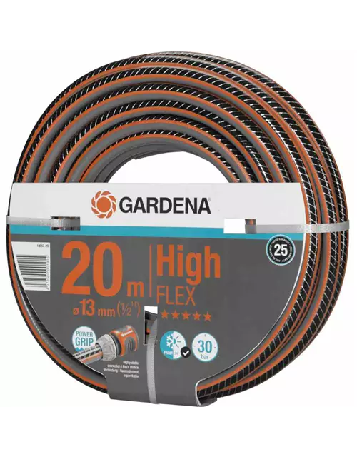 Gardena Gartenschlauch Comfort HighFlex 13 mm (1/2") 20 m mit PowerGrip 30 bar