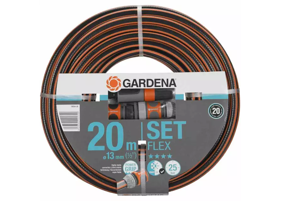 Gardena Comfort Flex Schlauch mit Systemteilen 13 mm (1/2") 20 m 