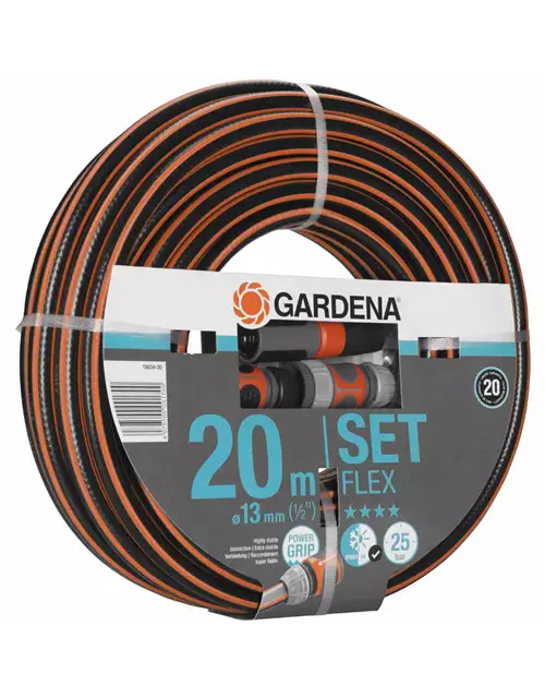 Gardena Comfort Flex Schlauch mit Systemteilen 13 mm (1/2") 20 m 