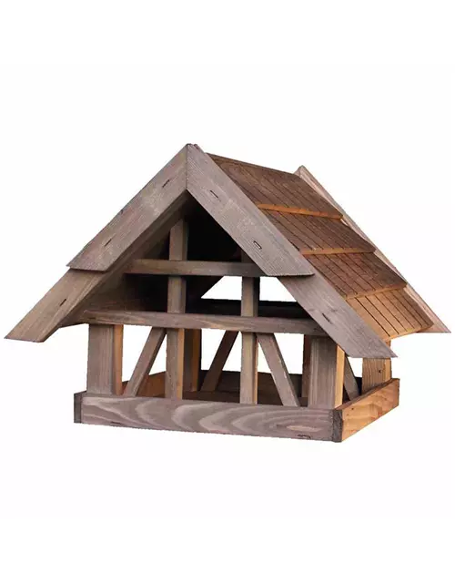 Futterhaus Fachwerkhaus 32x46x46cm