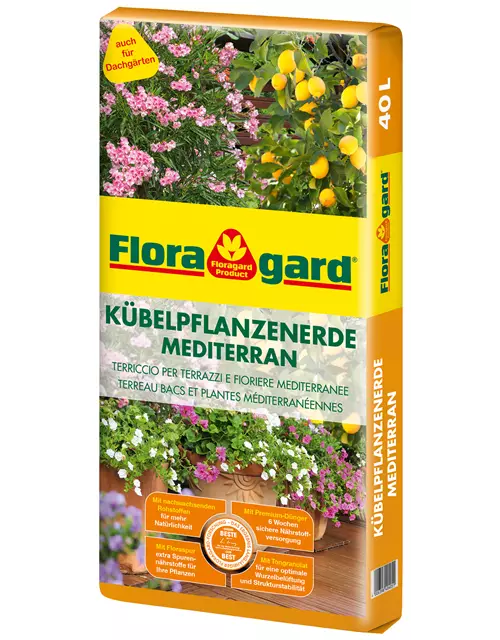 Floragard Kübelpflanzenerde mediterran